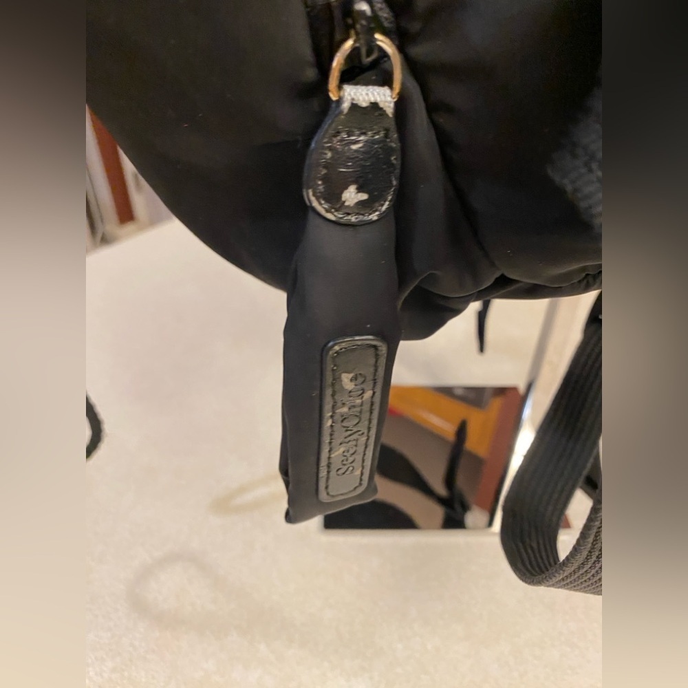 SEE BY CHLOE “Joy Rider" Black Backpack, GUC - Picture 7 of 14